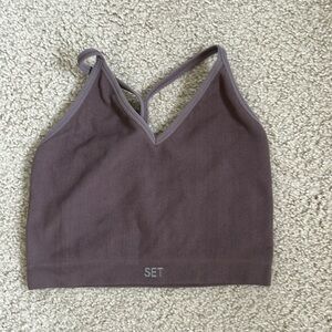 SET ACTIVE Sculptflex Ribbed V Bra